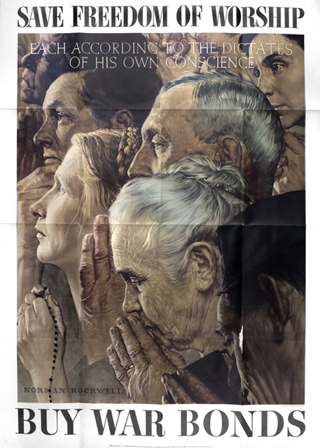 One of the Four Freedoms Poster