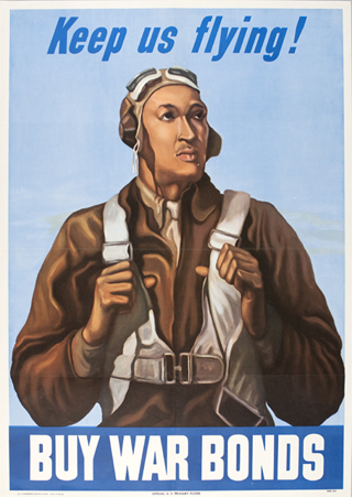 World War 2 Keep Us Flying Poster