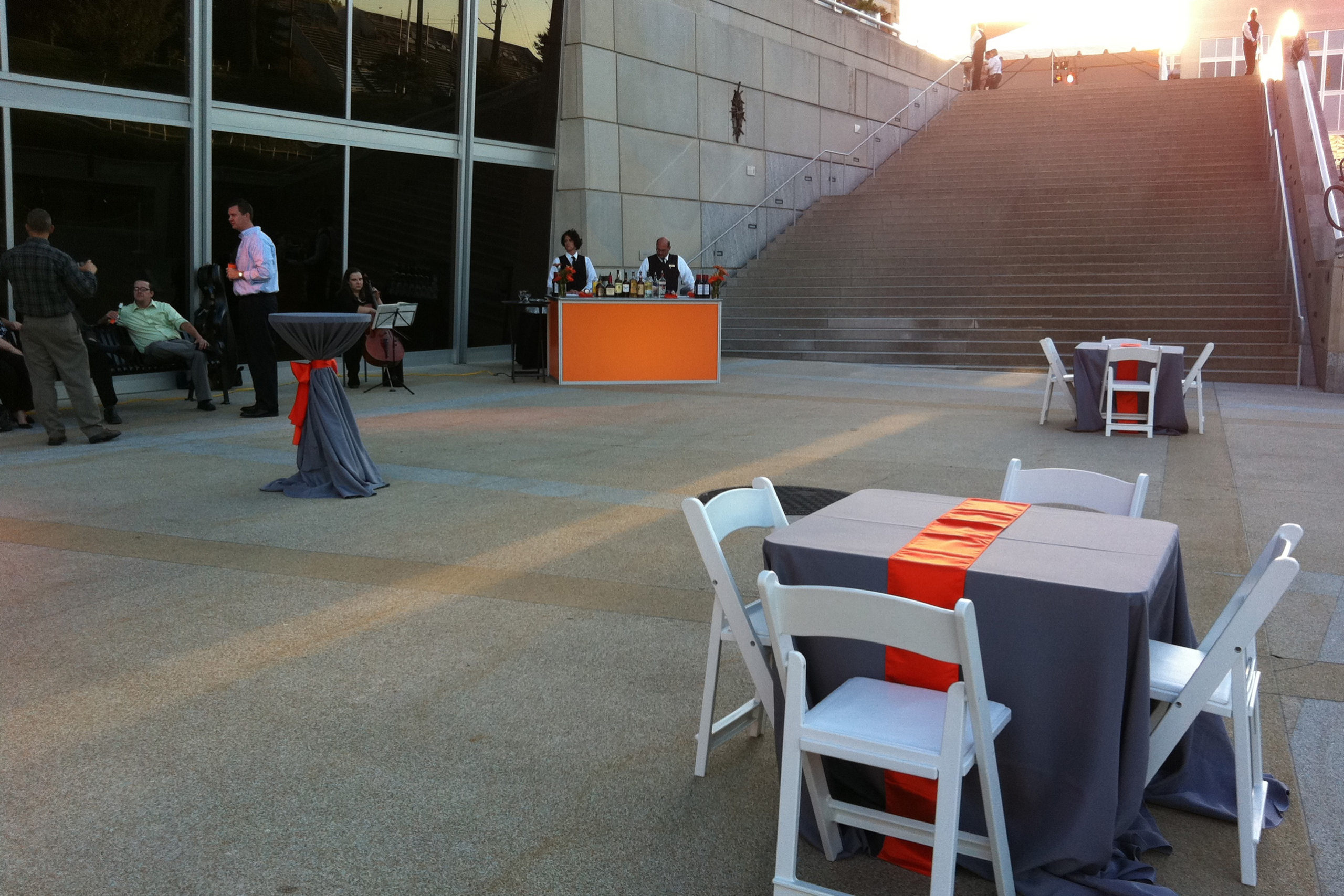 Wedding Reception on the Canal