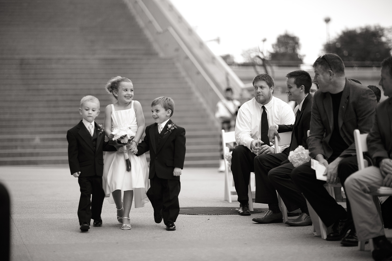 Wedding Ceremony on the Canal