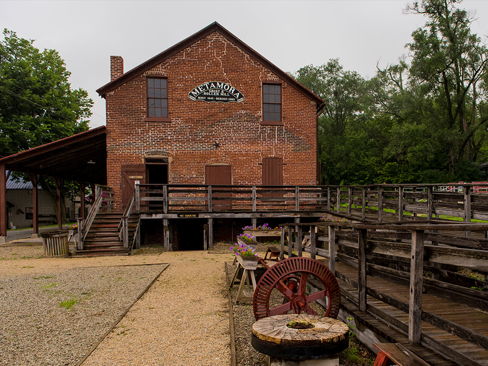 Metamora Grist Mill at Whitewater Canal