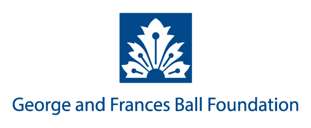 George and Frances Ball Foundation Logo