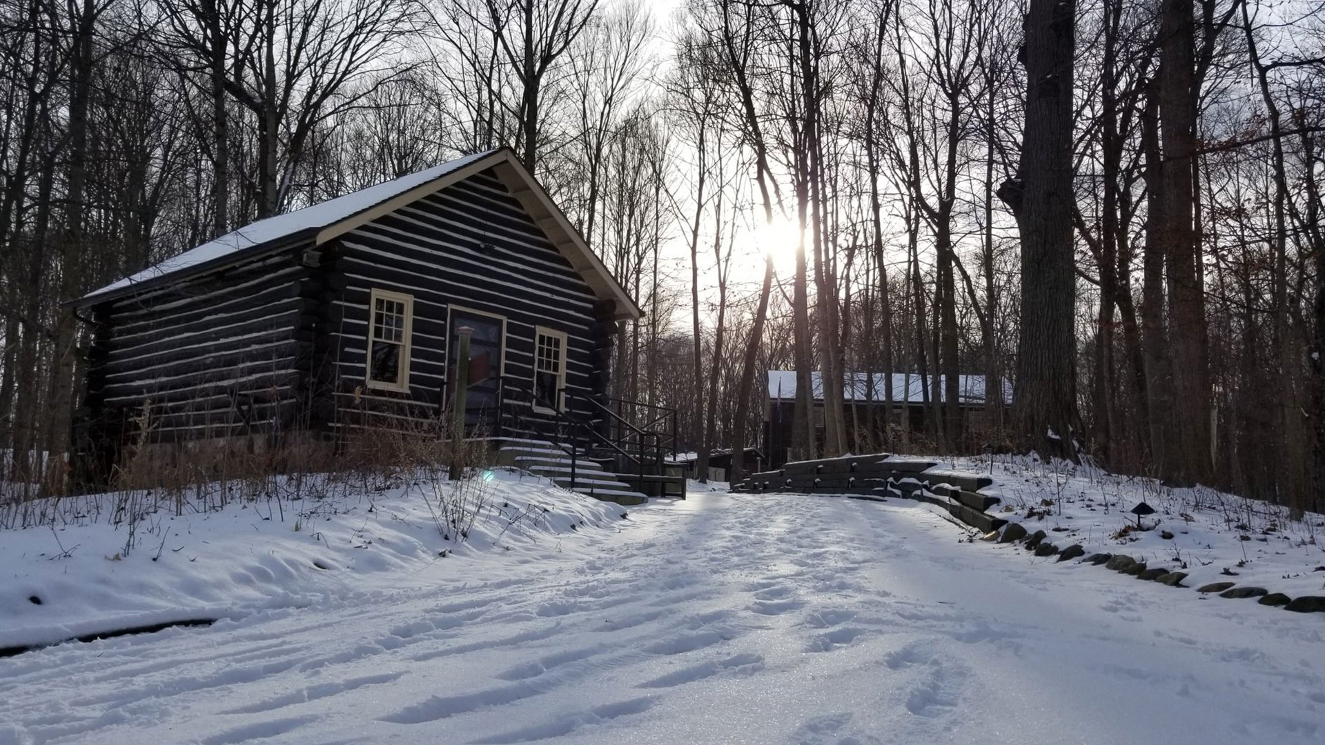 Cabin during the Winter