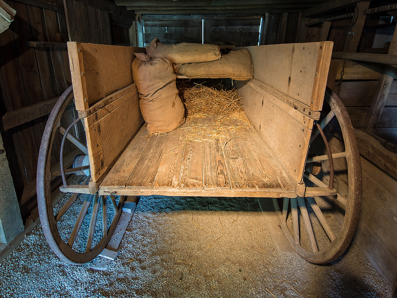 False Bottom Wagon at Coffin House