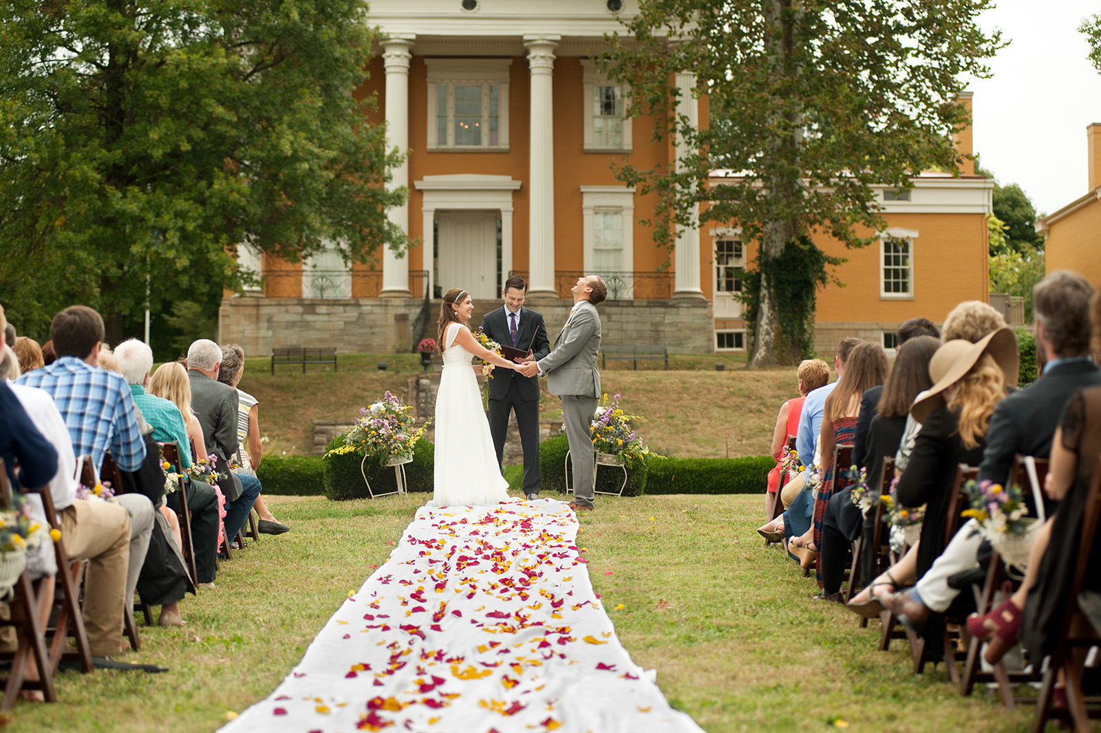 Wedding Ceremony at Lanier Mansion