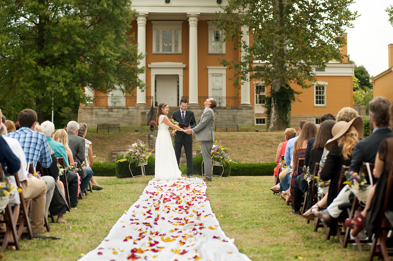 Wedding Ceremony at Lanier Mansion