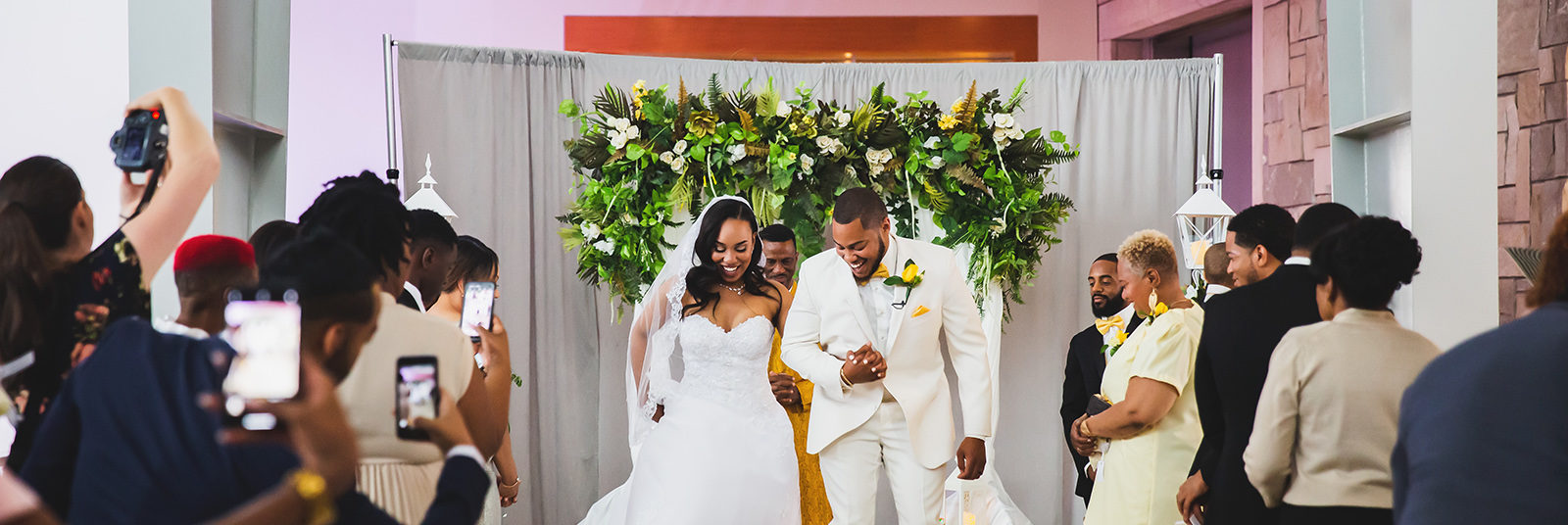 Wedding Ceremony in Rapp Reception Hall