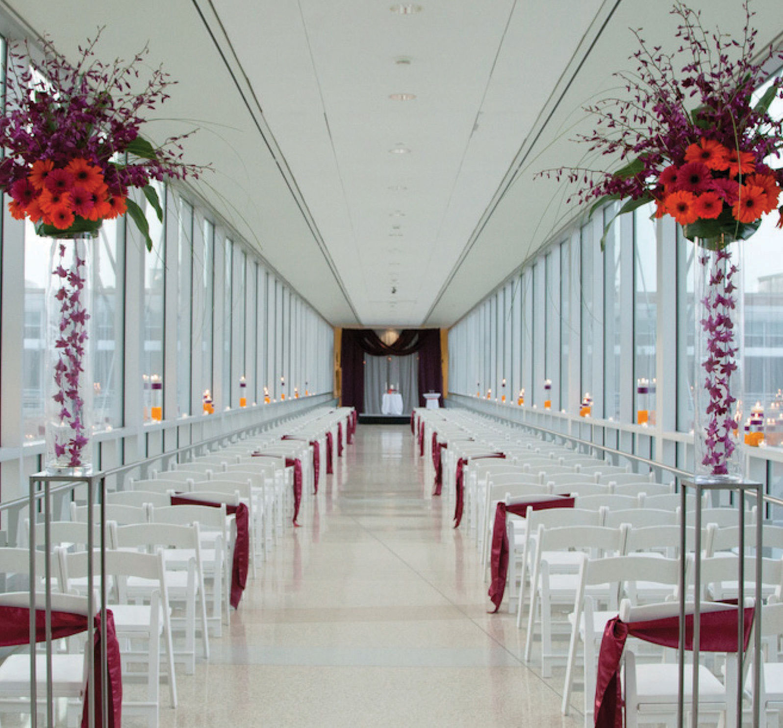 Wedding on the Canal Overlook Bridge