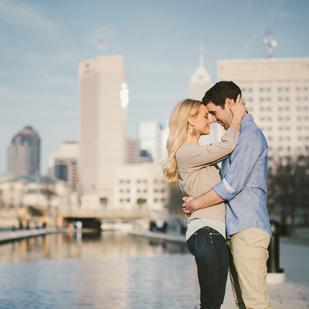 Canal Engagement Photo