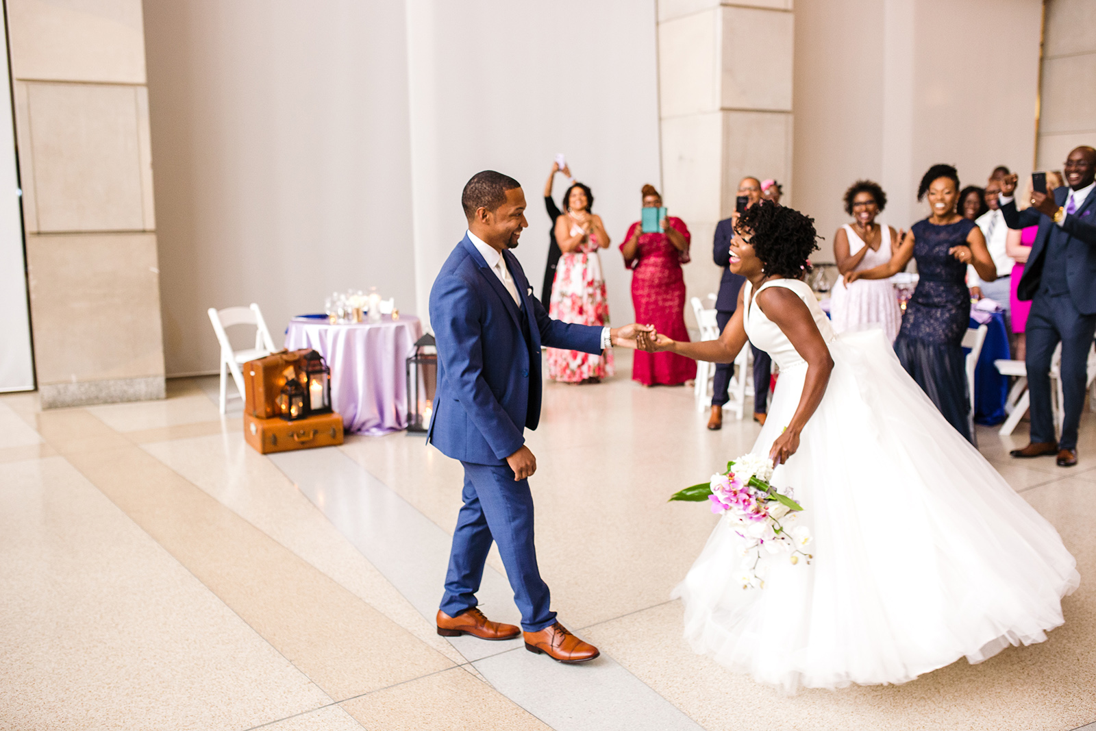 Wedding Reception in the Rapp Reception Hall