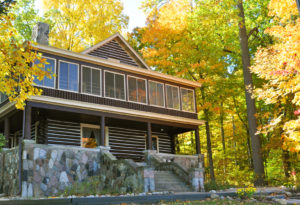 Cabin in the Fall