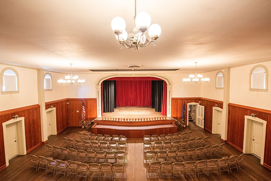 Thrall's Opera House at New Harmony State Historic Site