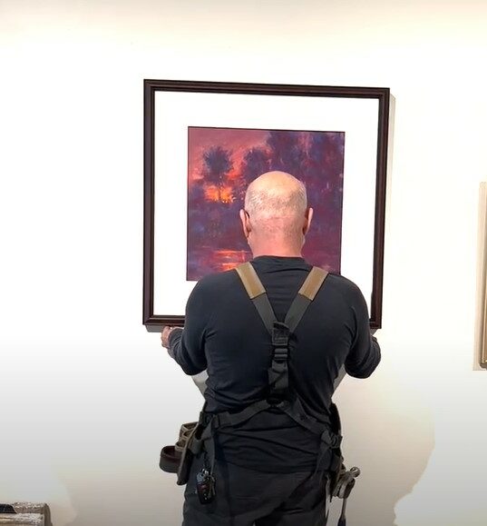 The math of hanging a picture