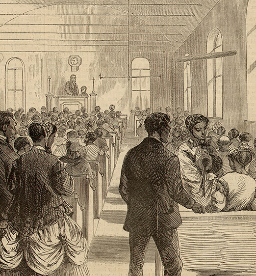 Persistence and Power exhibit, Harper's Weekly - Effects of the Proclamation