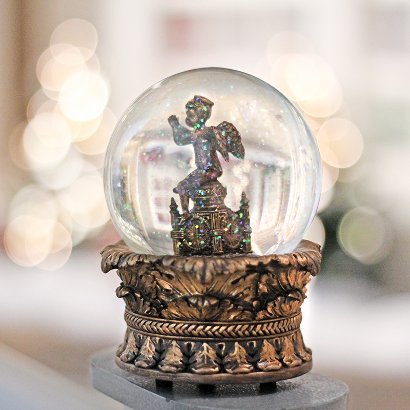 LS Ayres Snow Globe