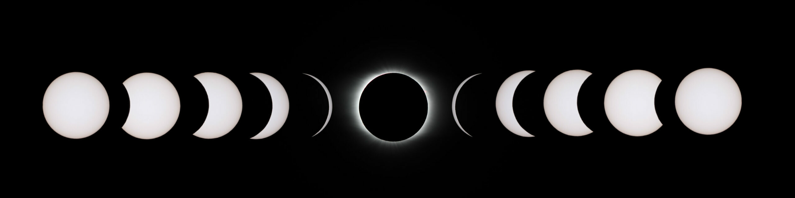Solar eclipse phases