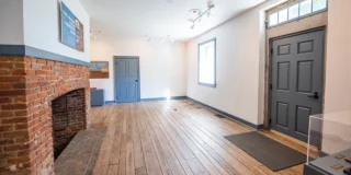 Hallway inside the Community House at New Harmony