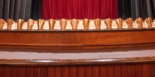 Lights on the Opera House Stage at New Harmony