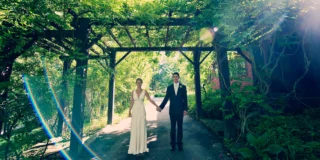 Wedding hosted at TC Steele's Outdoor Grounds