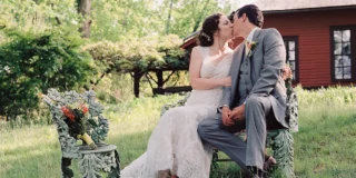 Wedding hosted at TC Steele's Outdoor Grounds