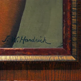John Wesley Hardrick’s artwork signature