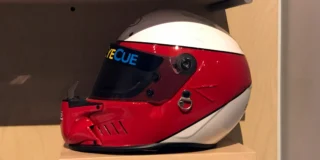 Racecar helmet