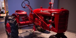 Vintage tractor
